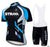 Jersey Sets Red Bicycle Short Sleeve Cycling Clothing Bike Cycling Jersey Bib Shorts