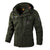 Mens Casual Hooded Windbreaker Waterproof Softshell Winter Jacket Coat