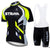 Jersey Sets Red Bicycle Short Sleeve Cycling Clothing Bike Cycling Jersey Bib Shorts