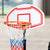 Outdoor Mobile Basketball Stand Adjustable Hoop for Kids and Teens