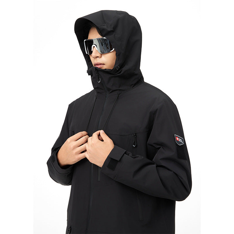 Waterproof Outdoor Winter Jacket Warm Mountaineering Fishing Camping Coat