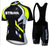 Jersey Sets Red Bicycle Short Sleeve Cycling Clothing Bike Cycling Jersey Bib Shorts