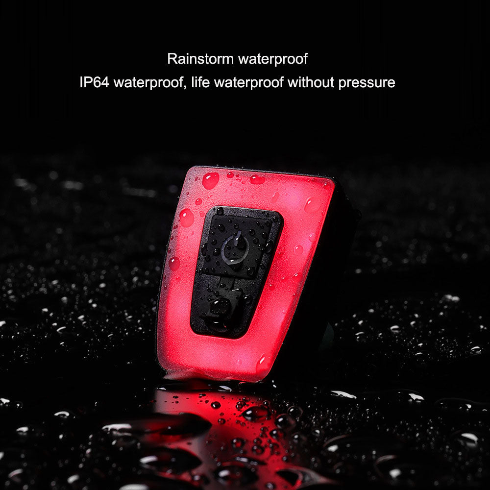 USB Rechargeable Bicycle Taillight Warning Light for Night Riding
