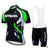 Jersey Sets Red Bicycle Short Sleeve Cycling Clothing Bike Cycling Jersey Bib Shorts