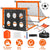 Kids Soccer Goal Set Portable Training Equipment with Accessories