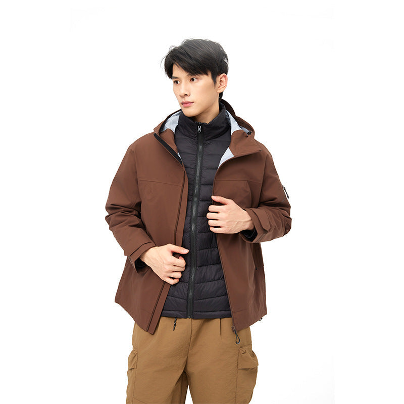 Mountain Hard Shell Jacket Waterproof Windproof Breathable Outdoor Clothing