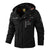 Mens Casual Hooded Windbreaker Waterproof Softshell Winter Jacket Coat