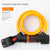 Bike Lock 5 Digit Combination Cable Lock with LED