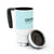 Gear Up Outfitters 14oz Stainless Steel Travel Mug with Handle - Insulated Coffee Tumbler