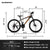 City-Cruizer – 24" Carpat™ ALUMINIUM Mountain Bike (21-Speed,