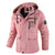 Mens Casual Hooded Windbreaker Waterproof Softshell Winter Jacket Coat