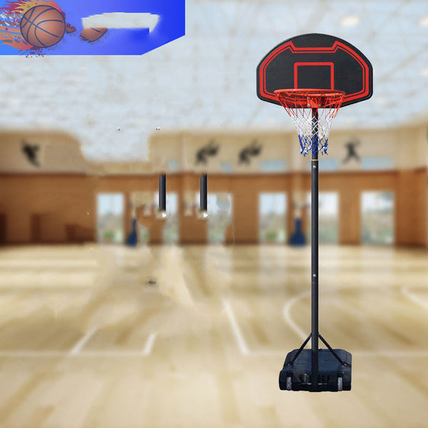 Outdoor Mobile Basketball Stand Adjustable Hoop for Kids and Teens