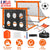 Kids Soccer Goal Set Portable Training Equipment with Accessories
