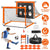 Kids Soccer Goal Set Portable Training Equipment with Accessories