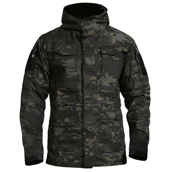 Men's Tactical Windbreaker Jacket for Outdoor Adventures