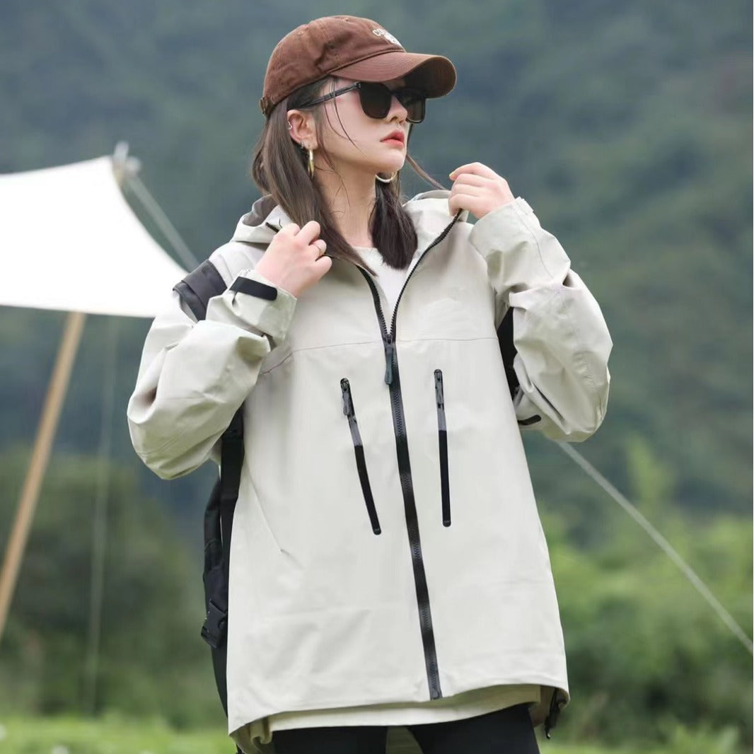 Womens Gore Tex Hard Shell Jacket Waterproof Windproof Mountaineering