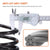 4 Feet 5 Digit Resettable Combination Coiling Bike Chain Lock