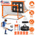 Kids Soccer Goal Set Portable Training Equipment with Accessories