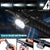 USB Rechargeable Bike Light Set Front Rear LED Waterproof