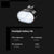 USB Rechargeable Bike Light Set Front Rear LED Waterproof