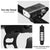2PCS LED Bike Light Set USB Rechargeable Front Rear