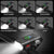2PCS LED Bike Light Set USB Rechargeable Front Rear