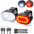 2PCS LED Bike Light Set USB Rechargeable Front Rear