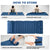 Ultra-Light Inflatable Sleeping Pad with Built-in Pillow for Outdoor Camping