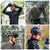 Pottier Bike Helmet with Visor and Goggles