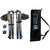 Travel Folding Hiking Poles with Accessories Adjustable Lightweight Trekking